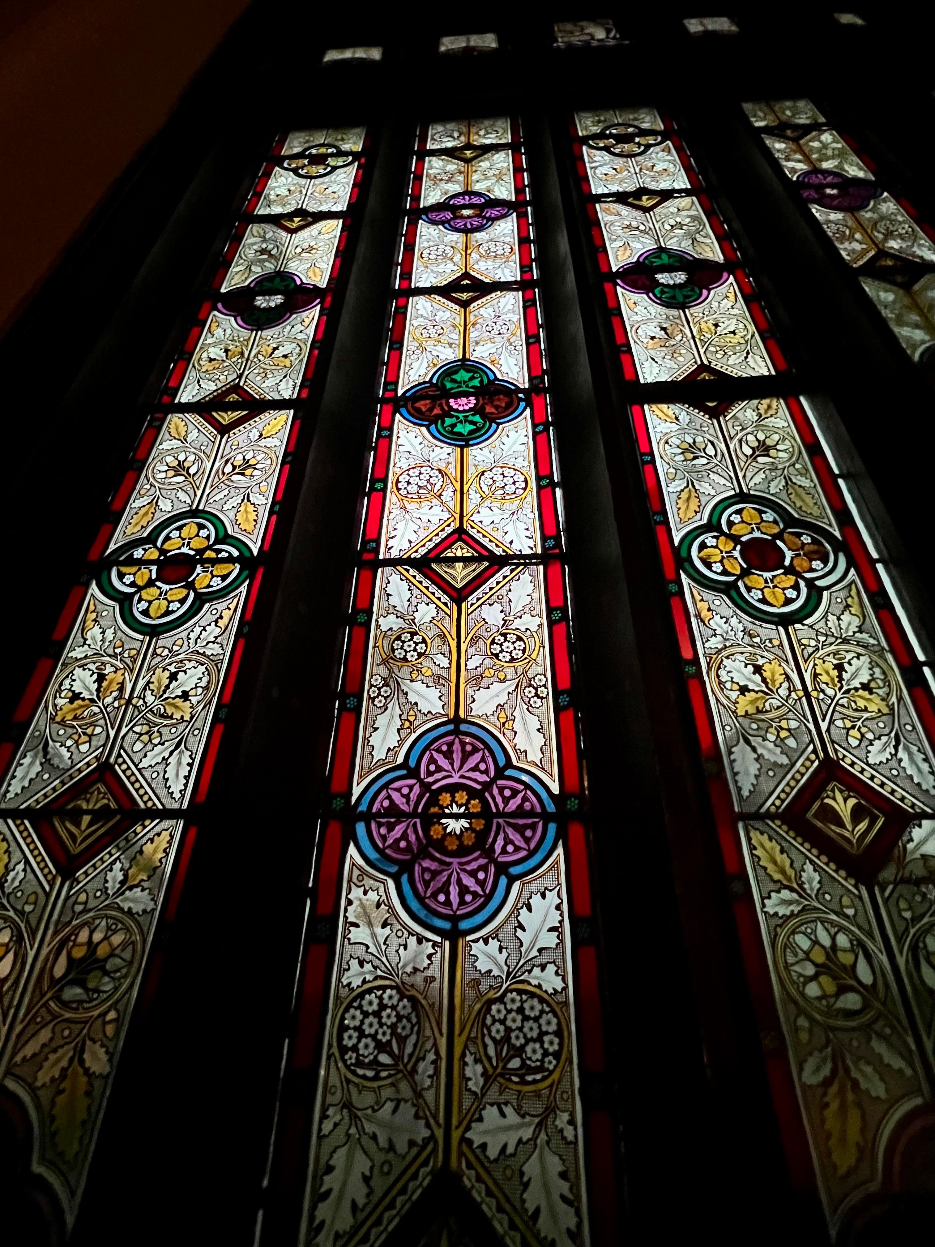 Stained glass window